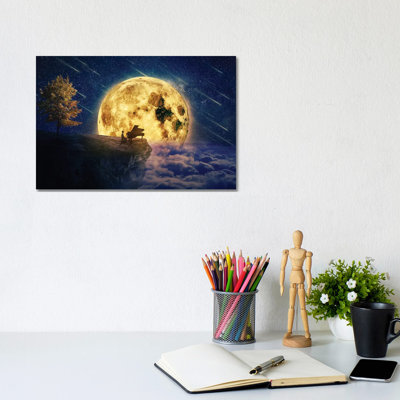 Midnight Piano Lullaby - Print on Canvas