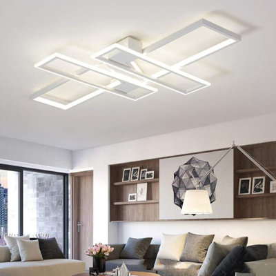 Acrylic Semi Flush Mount