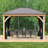 12' x 14' Meridian Mosquito Mesh Kit Premium Phifer UV-Resistant Mesh with Easy Glide Tracks and Full-Length Zippered Panels