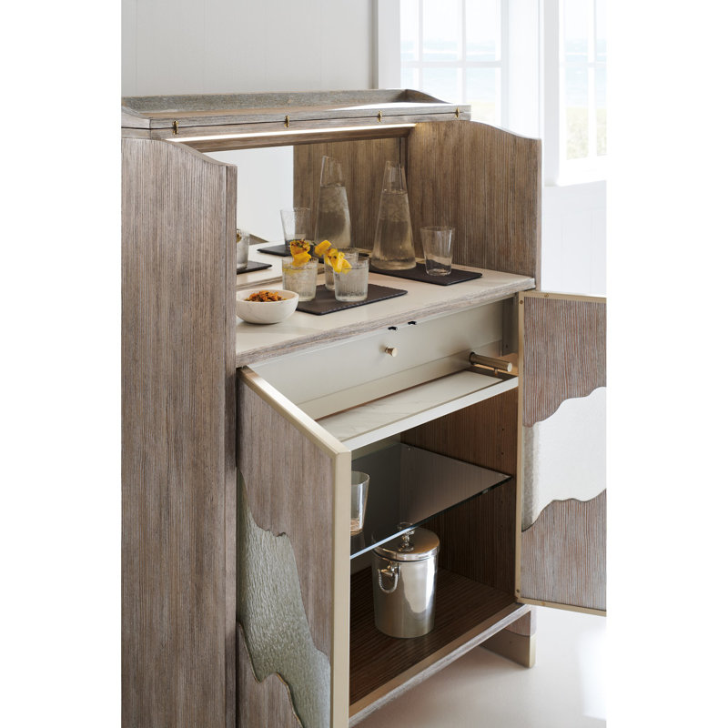 Solid Wood Accent Cabinet