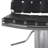 Barber Swivel Upholstered Adjustable Height Counter Stool with Metal Frame-2005715501