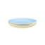 Assiette à salade en porcelaine Bisque Canvas Home Shell-40083777