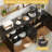 63" W Sideboard Cabinet with Adjustable Shelves and 4 Door-1914693821