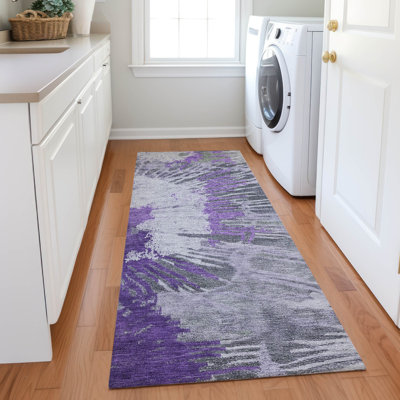 Kaylani Washable Abstract Indoor / Outdoor Rug
