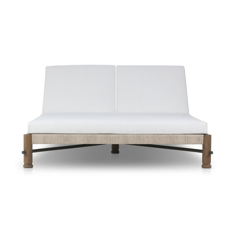 Finnegan Outdoor Double Chaise, Alessi Linen