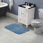Tapis de bain antidérapant en nylon doux Mccluney-336633177-323452396