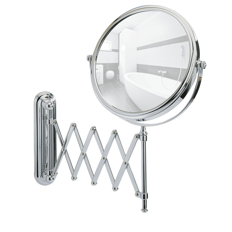 Deluxe Metal Flat Wall Mirror