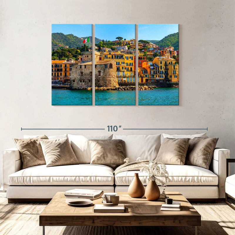 Nicci Castello Di Rapallo, H 48 po x l 74 po
