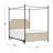 Olague Low Profile Canopy Bed-1588065790-1602160658
