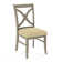 Hues Cross Back Dining Side Chair