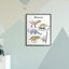 Illustration amusante d'une aquarelle de dinosaure-1135116884-1135116891