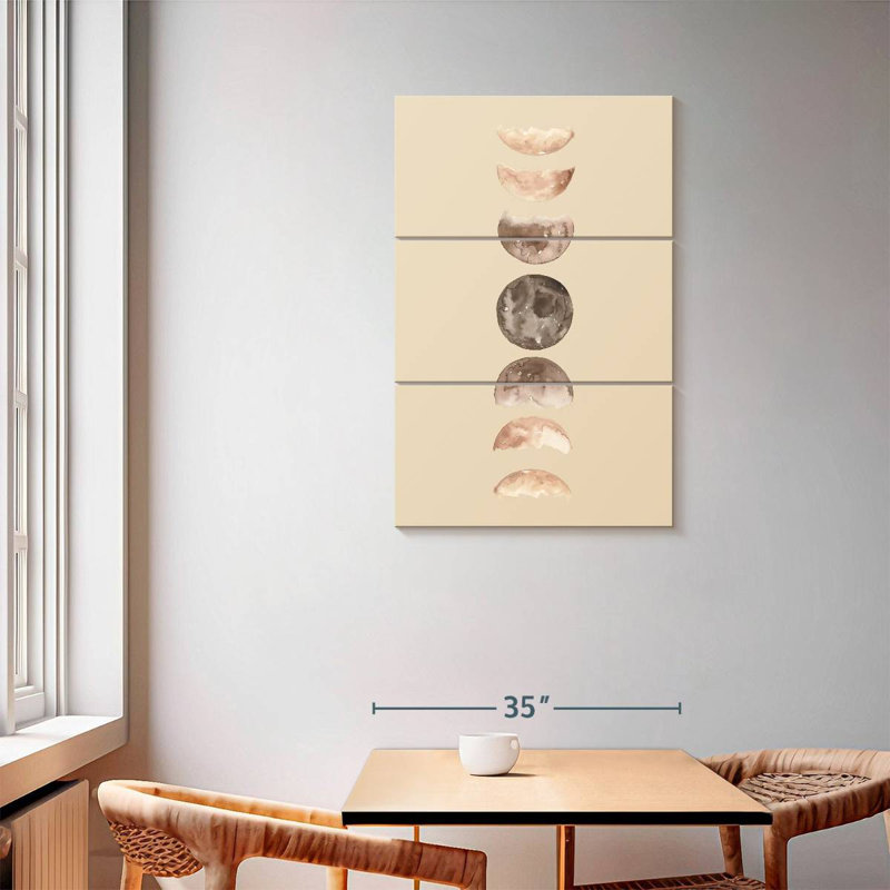 Oberle Phases Of The Moon II, 57" H x 36" W