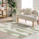 Modern Abstract Reversible Machine Washable Area Rug