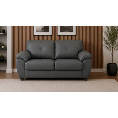 Capri 2 Seater Sofa Faux Leather