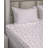 Ambesonne Romantic Sheet Set Brush Hearts Pattern Plot Soft Pink Rose and White-109250028