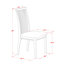 L'ensemble de table de salle à manger 5 pièces pour 4 personnes comprend une table de cuisine ronde avec Dropleaf et des tablettes et 4 chaises rembourrées en tissu de lin, blanc lin-1829455490-1745926369-1795974256