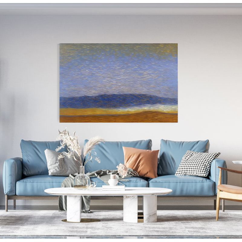 Modern Earth 309, 24" H x 36" W