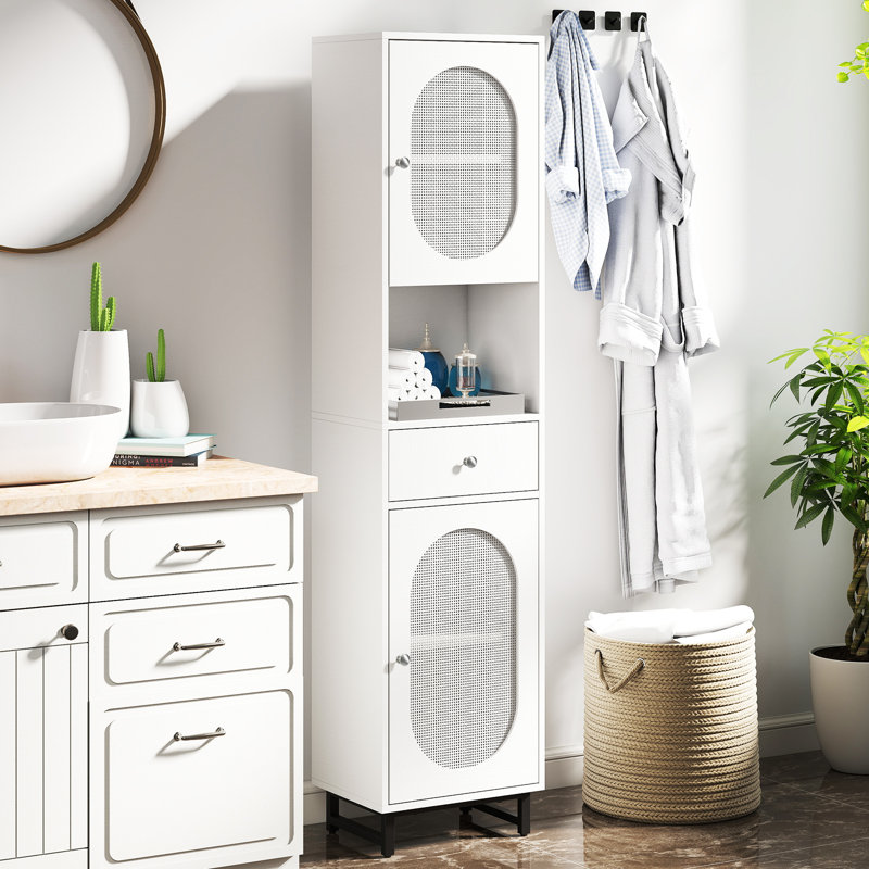 Freestanding Linen Cabinet