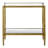 Hera Rectangular Side Table With Mirrored Shelf-1371071938