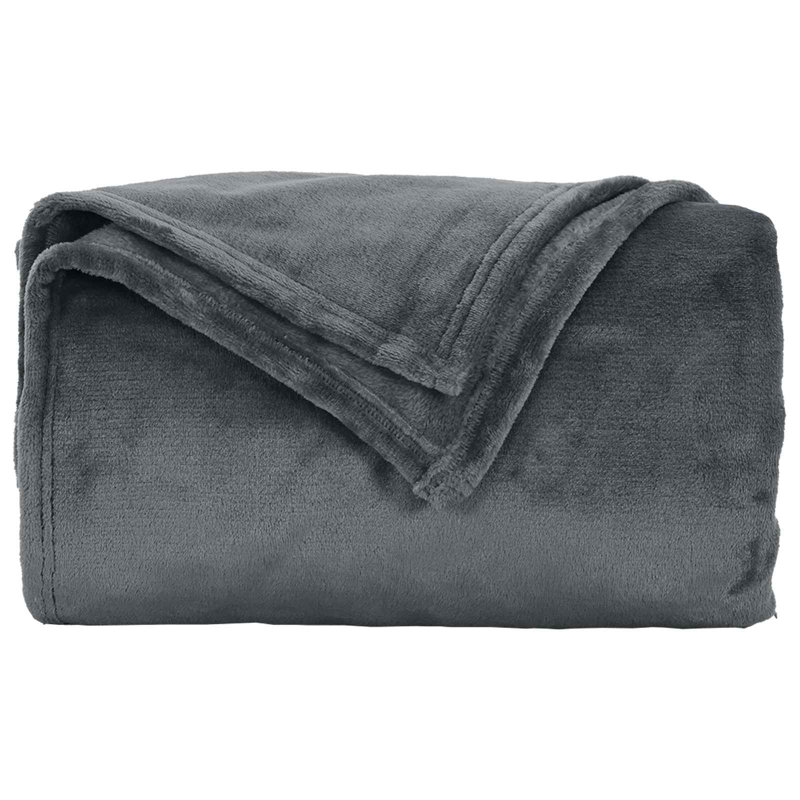 5-30 Throw Blanket, 240cm x 220cm, Dark Grey