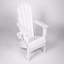 Chaise Adirondack pliante avec table d'appoint, ensemble de chaises Adirondack 3 pièces
