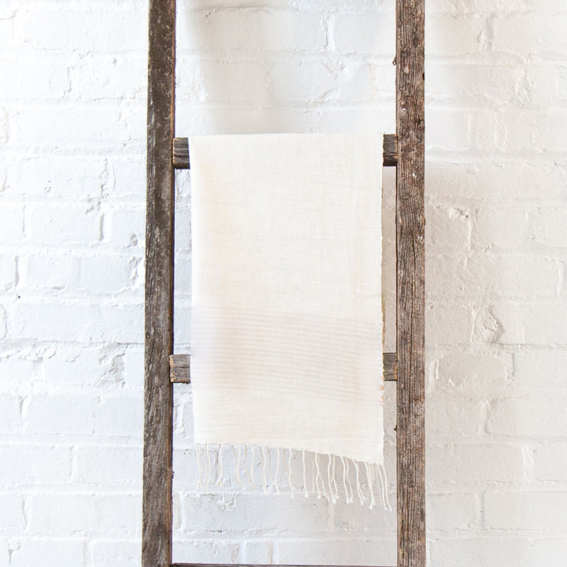Débarbouillette en coton Riviera, Beige
