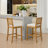 Full Solid Wood Rattan-Back Bar Stool (No Including  Table)-764901611