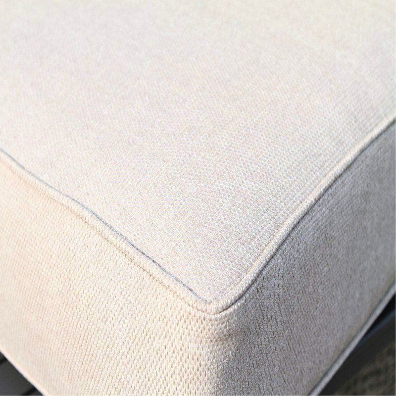 Ensemble pour 6 personnes avec 15 coussins, canapé modulaire 9 pièces, conception modulaire, structure résistante aux intempéries, coussins lavables à la machine, antirouille, housse antirouille