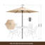 230cm Balcony Parasol-1768098340