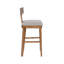 Chaise avec tabouret Hery-121545359