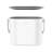 Multipurpose 1 Gallon Plastic Countertop Can
