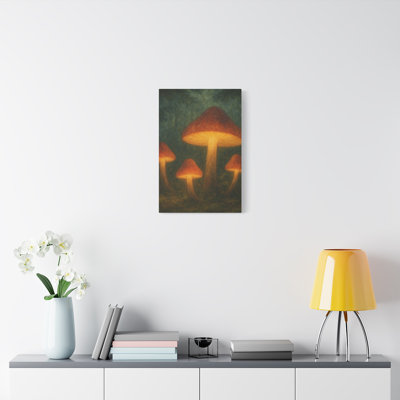 Aaroon Single Picture Frame Print on Canvas