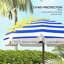 Parasol de plage portatif Outsunny