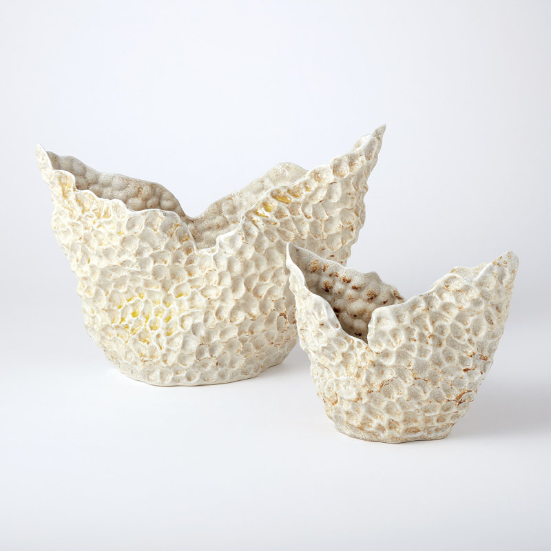 Barrier Reef Bowl, 10.25" H x 15.25" W x 6.25" D