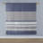 Complete Twin Bedding Sets, Polyester Blue Grey Striped Modern Home