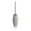 15.6" Ceramic Free Standing Toilet Brush and Holder
