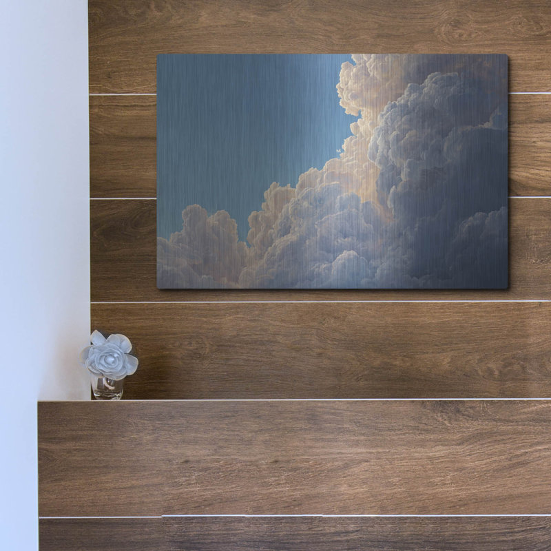  «Magnifique nuage 2» par Ann Klee, art mural en métal, 16 po x 12 po, H 12 po x l 16 po