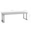 Birbal Metal Prep Table