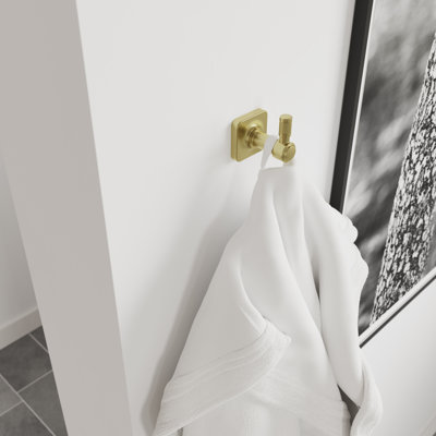 Hillstone Robe Hook in Brushed Gold