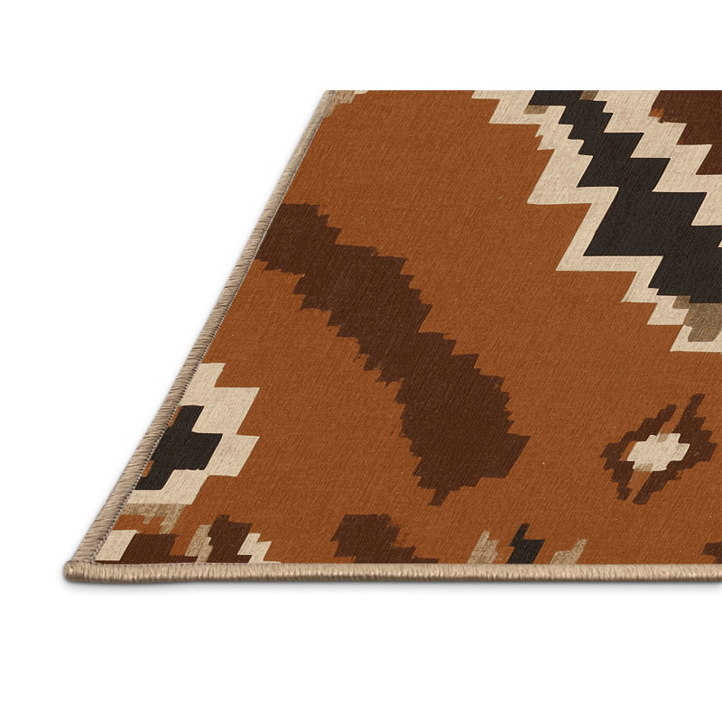 Cactus Bloom Rug, Square 6'