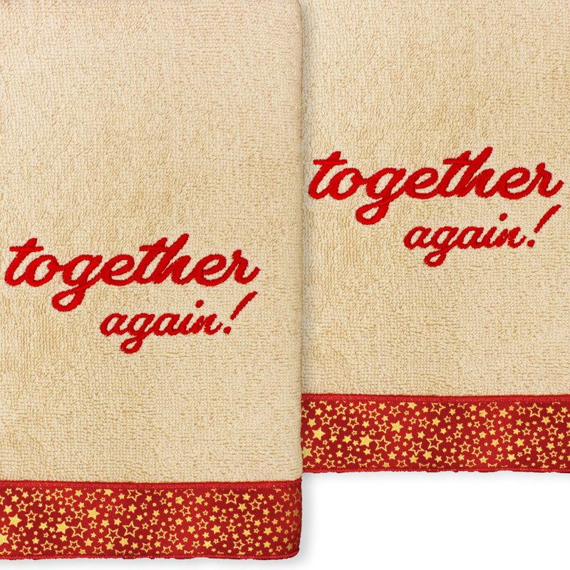 Christmas Turkish Cotton Hand Towel