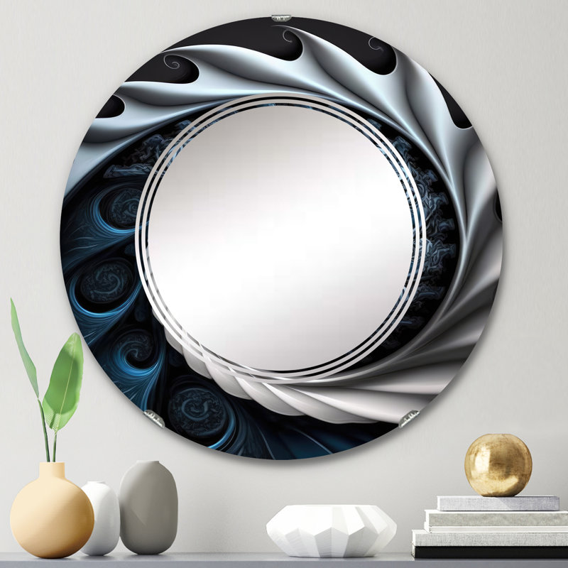 Miroir mural Quiniya, 24 po x 24 po