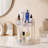 Sorbus 2-Tier Rotating Bathroom Countertop Organizer, Clear Vanity Storage for Makeup, Skincare, Cosmetics & Toiletries-138740866