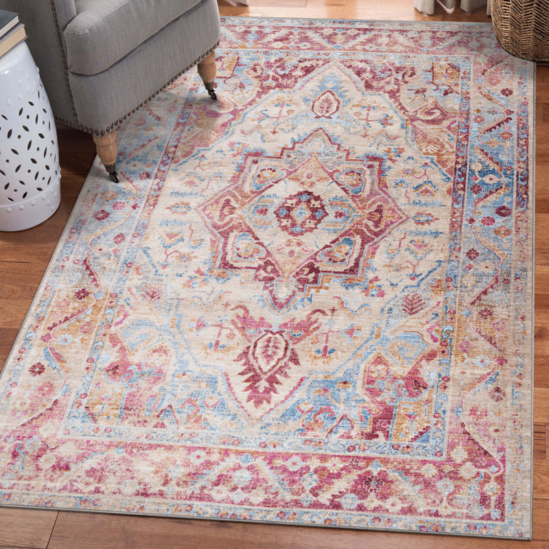 Nottingham Floral Indoor Rug, Rectangle 8' x 10'