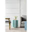 Tabouret avec design Capiz