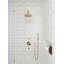 Monet 11.75 in. x 11.75 in. Grid Honed Marble Tile-69522794