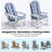 Outdoor/Indoor Adirondack Chair Seat and Back Cushion-2062659640