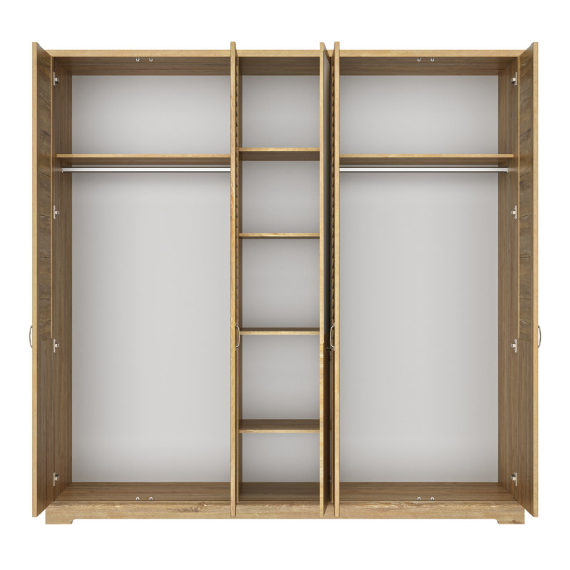 Roanoke 5 Door Manufactured Wood Wardrobe