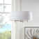 Presidio 5-Light Dimmable Chandelier with Drum-shaped Fabric Shade & Adjustable Height
