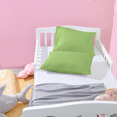 Zippered Toddler Pillowcases, 100% Brushed Microfiber Travel Pillow Cases, 13x18 Inches - NTBAY